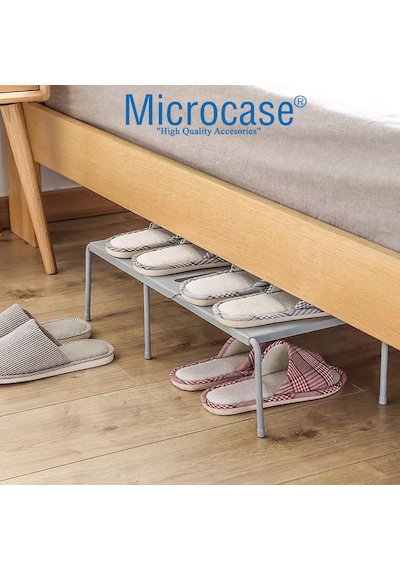Microcase Çok Amaçlı Ayarlanabilir Ayakkabı Rafı Eşya Standı 15x24x36-69 Cm 3 Adet Al5458 Gri Microcase Çok Amaçlı Ayarlanabilir Ayakkabı Rafı Eşya Standı 15x24x36-69 Cm 3 Adet Al5458 Gri