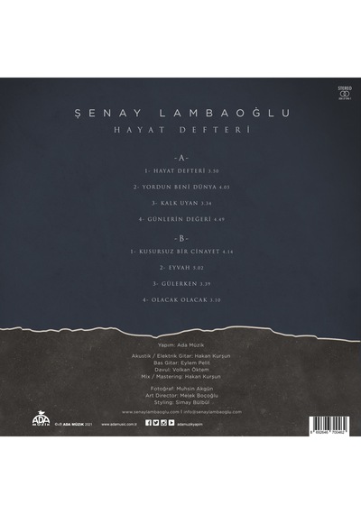 Şenay Lambaoğlu Hayat Defteri - Plak