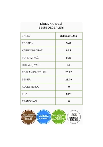 Dibek Kahvesi 250 Gr Diğer
