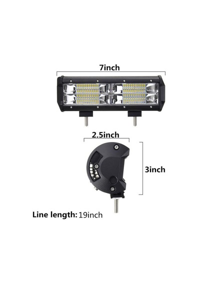 Spot Işık Off Road Car Truck 216w 10-30v 21600 Lümen Led Light Ba