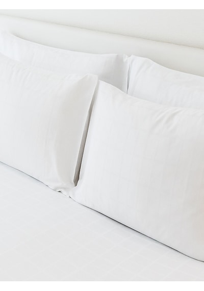 Mulberry Yastık Kılıfı Pamuklu 2 Adet 50x70 Beyaz