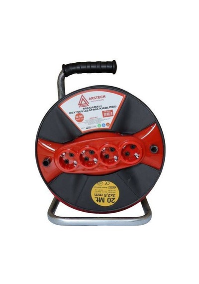 Arstech Ars32520 Seyyar Makara Kablo 3x2.5 Mm 20 Metre Diğer