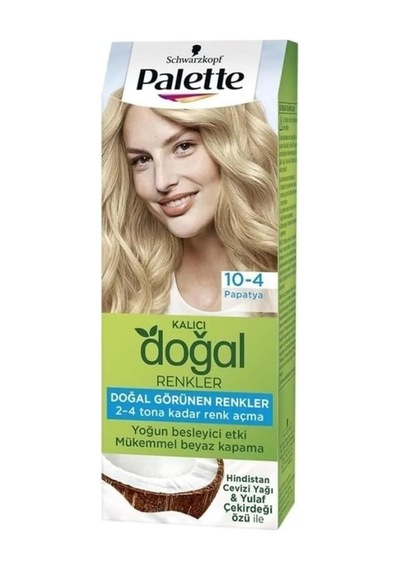 Kalıcı Doğal Renkler 10-4 Papatya Saç Boyası