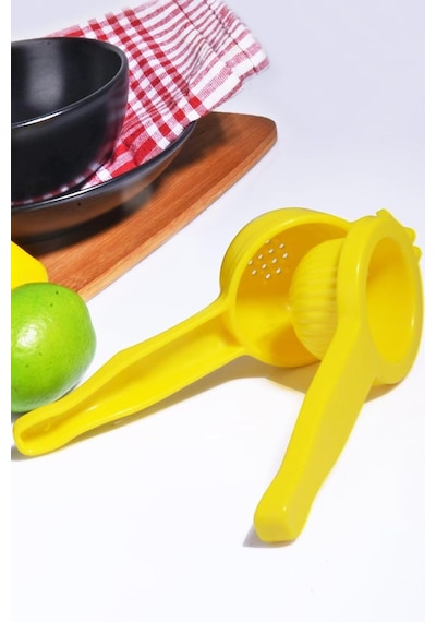Porselen Diyarı Pratik Sert Plastik Limon Pres Narenciye Sıkacağı Limon Sıkacağı