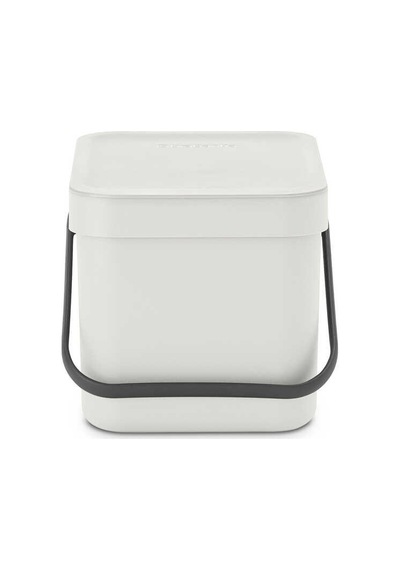 Brabantia Sort&go Lıght Grey Çöp Kovası 6lt Beyaz