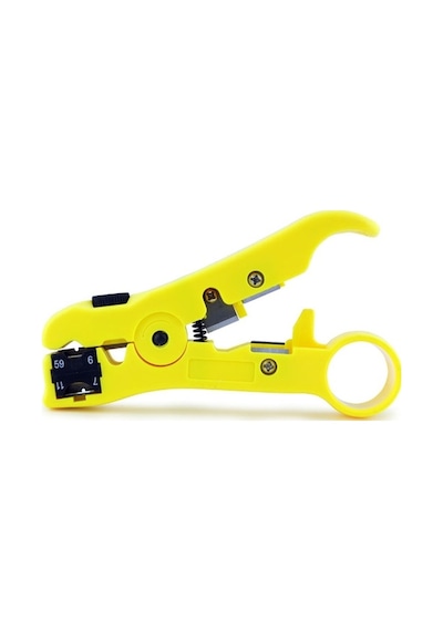 Electroon Rg11-Rg7-Rg6-Rg59 Koaksiyel Çok Amaçlı Kablo Soyucu