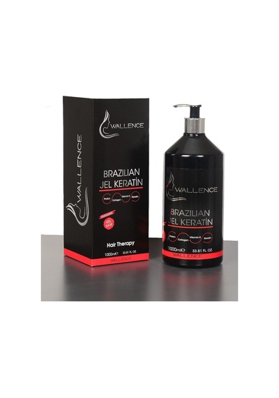 Wallence Dalgalı Saçlar Için Süper Brazılıan Jel Keratin 1 L