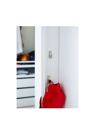 Ikea Blecka Kanca, Nikel Kaplama, 3,9 Cm, 4 Adet