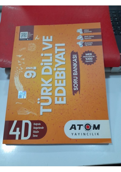 Atom 9.sınıf Türk Dili Ve Edebiyatı