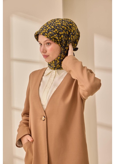 Silk Home Aura Eşarp 140005-01 Koyu Lacivert, Asit, Beyaz