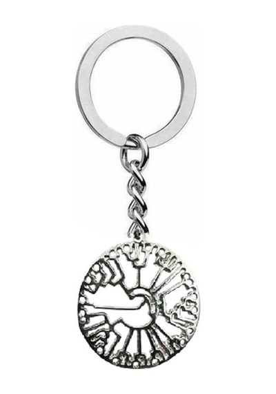 Filogenetik Ağaç Figürlü Anahtarlık Zamak Metal Bilim Ve Doğa Temalı Unisex Aksesuar