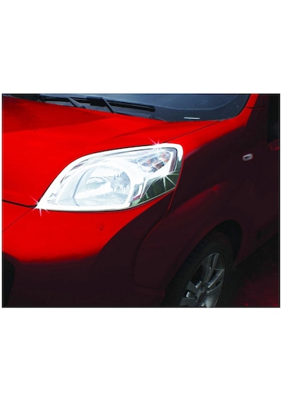 Fiat Fiorino Krom Far Çerçevesi 2 Parça 2008 ve Üzeri P.Çelik