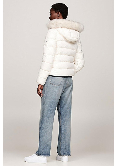 Tommy Hilfiger Kadın Mont Beyaz