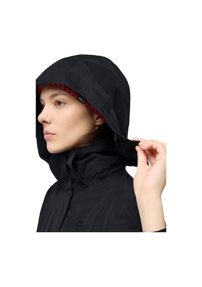Jack Wolfskin Baylight 3in1 Coat W Kadın Outdoor Mont A60014 A.gri Açık Gri