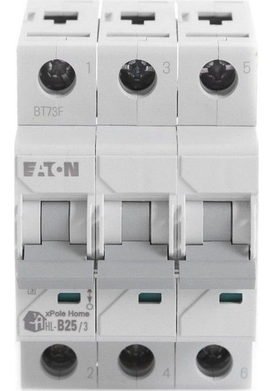 Eaton Hl-b25/3 Minyatür Devre Kesici - 4,5ka - B Eğrisi - 3x25a
