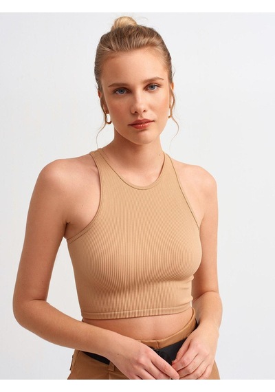Dilvin Kadın Camel Sporcu Atlet-245 Camel
