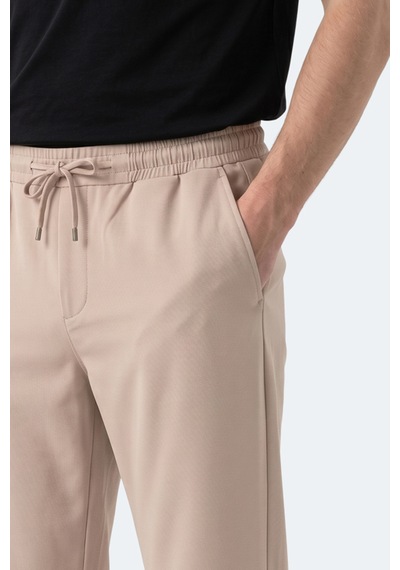 Slazenger Espıno Erkek Cepli Bej Eşofman Altı