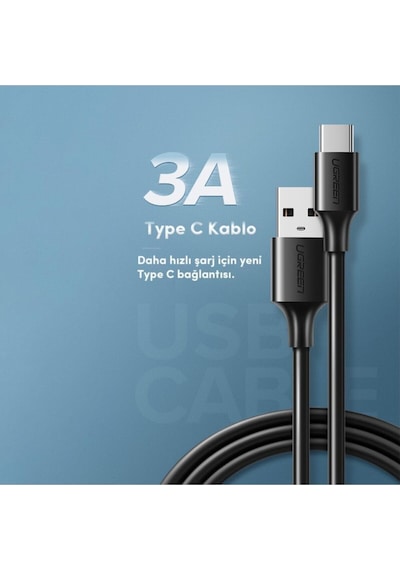 Usb Type-c Şarj Ve Data Kablosu 1.5 Metre