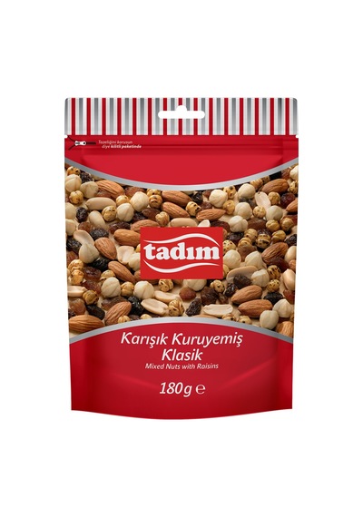4 Adet Tadım Kavrulmuş Kuruyemiş Klasik 180 G