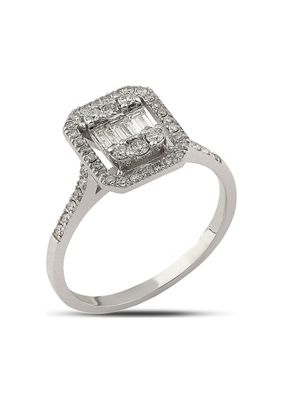 0,35 Ct Baget Pırlanta (465118168)