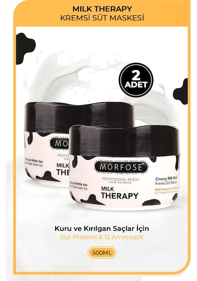 Morfose Milk Therapy Maske 2 x 500 ML