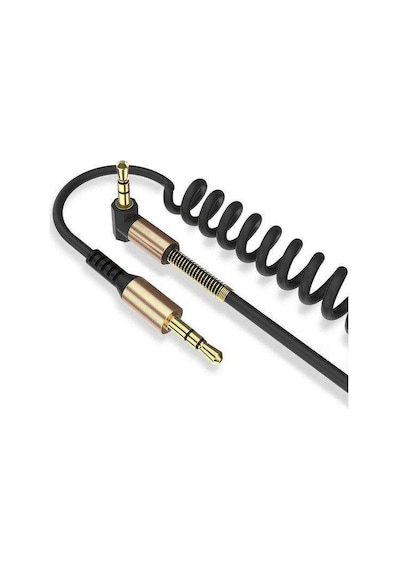Concord Kablo Aux C-807 Spiral L Başlıklı Ses Kablosu