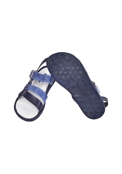 Kiko Kids Kiko Şb 2517-26 Orto Pedik Erkek Çocuk Sandalet Terlik Siyah-Mavi Beyaz - Mavi - Siyah