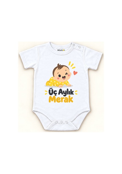 Babylimon Üç Aylık Merak Beyaz Kısa Kollu Çıtçıtlı Bebek Zıbını Beyaz - Üç Aylık Merak - 928161925 Beyaz - Üç Aylık Merak Babylimon Üç Aylık Merak Beyaz Kısa Kollu Çıtçıtlı Bebek Zıbını Beyaz - Üç Aylık Merak - 928161925 Beyaz - Üç Aylık Merak