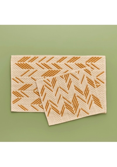 Bella Maison Corner Paspas Takımı, Hardal, 60 X 100 Çok Renkli