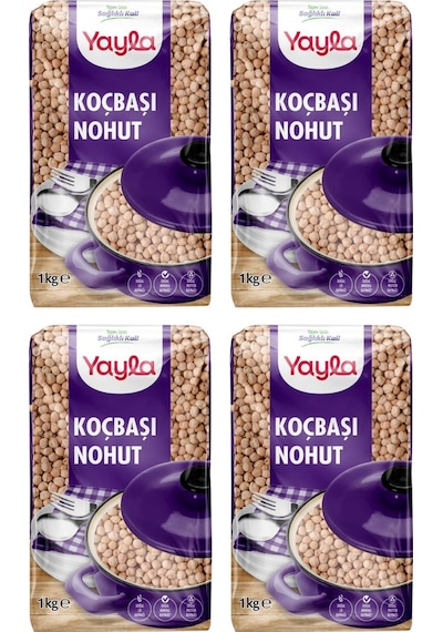 Yayla Koçbaşı Nohut 4 x 1 KG