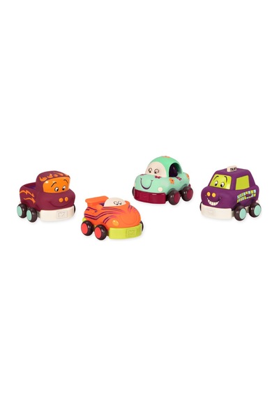 B.toys 4'lü Araba Seti Çok Renkli