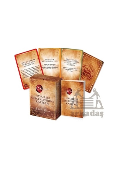 The Secret Hayalleri Gerçekleştirme Kartları - 65 Kartlık Deste ve Rehber Kitap - Rhonda Byrne - Butik
