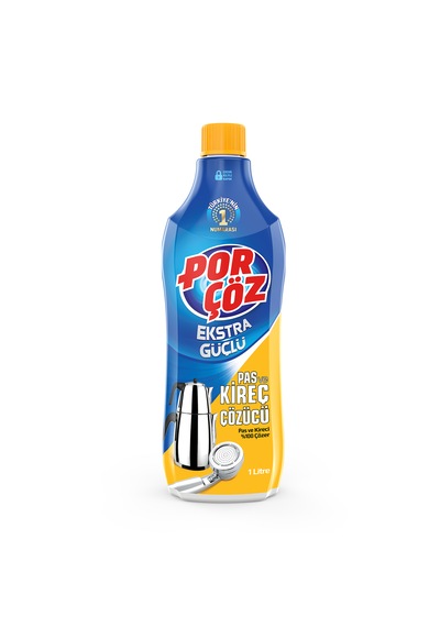 Porçöz Pas Ve Kireç Çözücü 1000 Ml X4 4'lü Set