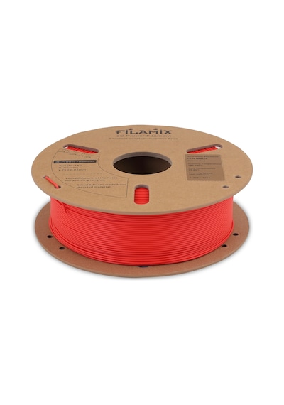 Filamix Kırmızı Pla Mat Filament 1.75mm 1 Kg