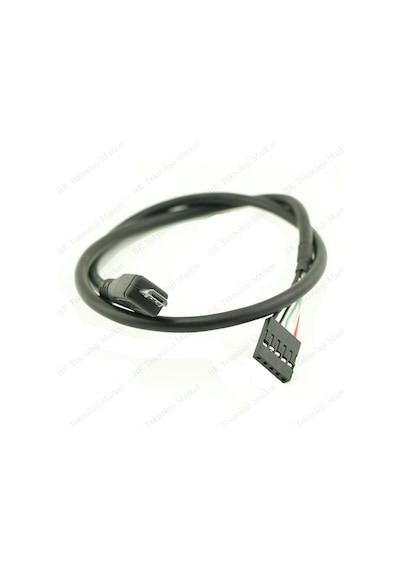 5 Pin Anakart Dişi Başlık - Mikro Usb Erkek Adaptör Dupont Genişl