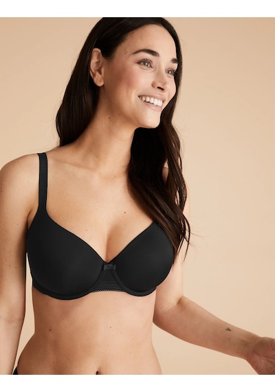 Marks & Spencer Flexifit Full Cup T-shirt Sütyeni Siyah