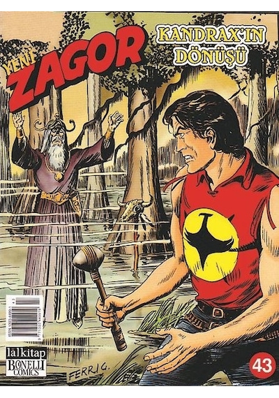 Zagor Sayı 43-Kandrax'ın Dönüşü - Mauro Boselli - Lal