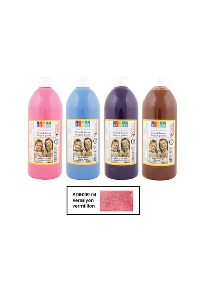 Südor Parmak Boyası 500 ML Vermiyon  Sd8009-04