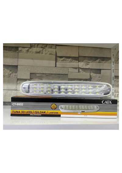Ct9932 Şarj Edilebilir 30 Led'li Işıldak Beyaz Işık Beyaz