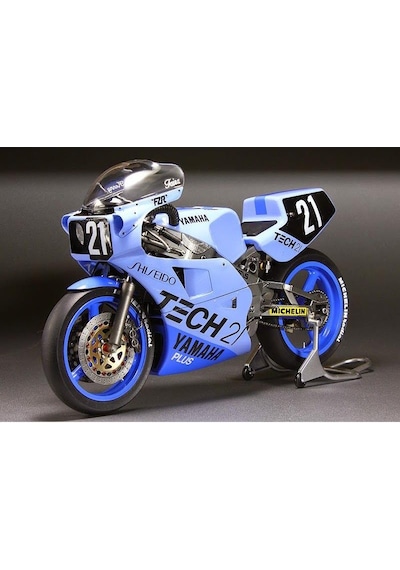 Fujimi Bıke9 14132 1/12 Ölçek, Yamaha Yzf750 Tech21 Racing Team 1987 Suzuka 8-hours Endurance Race, Motorsiklet Plastik Model K