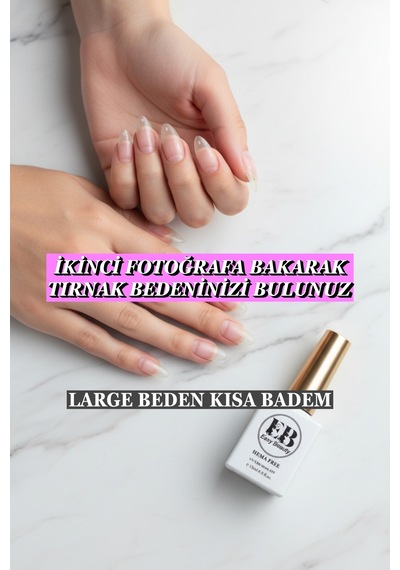 100 Adet Large Beden Kısa Badem Jel Tips Kısa Badem Protez Takma Tırnak Seti Large 100 Adet Large Beden Kısa Badem Jel Tips Kısa Badem Protez Takma Tırnak Seti Large