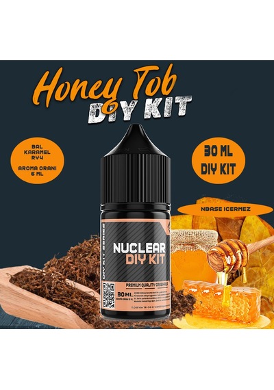 Nuclear 30 Ml Dıy Kit Honey Tobacco Gıda Aroma 6 Ml Aroma İçerir