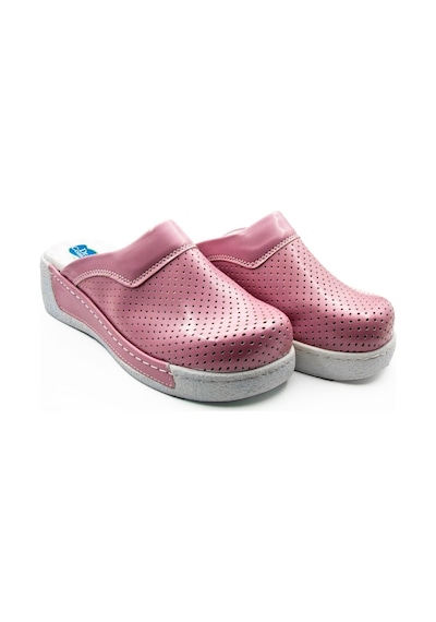 Dr.Comfort Ortopedik Deri Hemşire Sabo Terlik Dr.600 Pembe-Pembe