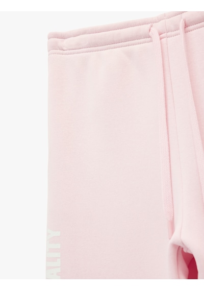 Koton Şardonlu Baskılı Rahat Kalıp Cep Detaylı Beli Bağcıklı Jogger Eşofman Altı Pembe 6wal40117ık Gül Koton Şardonlu Baskılı Rahat Kalıp Cep Detaylı Beli Bağcıklı Jogger Eşofman Altı Pembe 6wal40117ık Gül