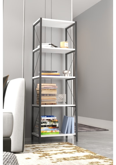 150cm Arşiv Dosya Doküman Rafı Ofis Dolabı Beyaz