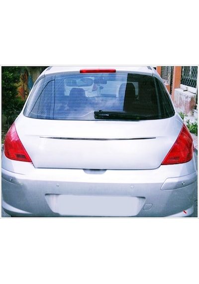 Peugeot 308 Krom Bagaj Çıtası 2007-2013 Arası Paslanmaz Çelik