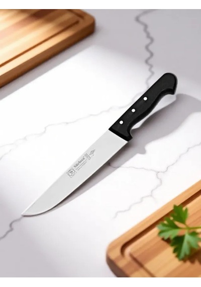 Sürmene Kasap Bıçağı Pimli Sap 28 Cm Kelle Kuşbaşı Kesim Kemik Sıyırma Doğrama Bıçağı Sürbisa 61040