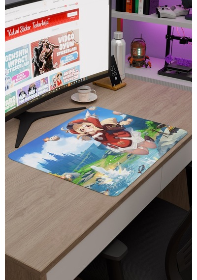 Klee Genshin Impact Anime Gacha V2 - 48x40 Xl Gaming Mouse Pad Fare Altlığı