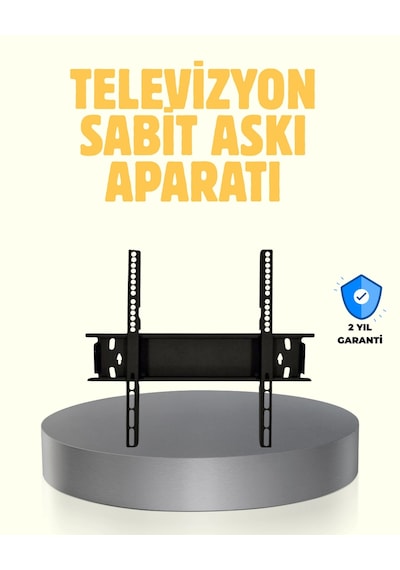 Hubrendy Tekno 32-65 Tv Duvar Askı Braketi 75 Kg Kapasiteli Anti Statik Boya