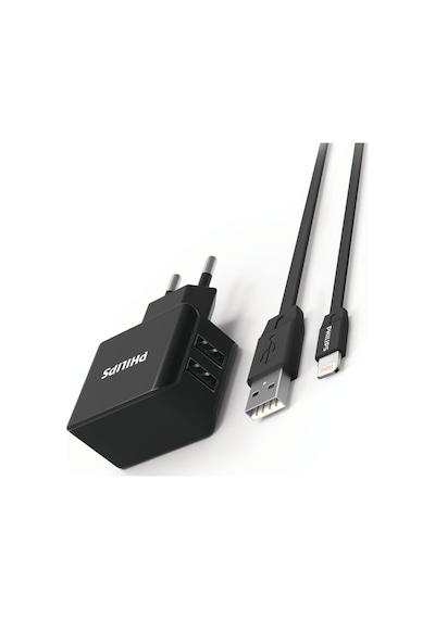 Philips Uyumlu Dlp2502L Seyahat Şarj & Lighting Kablo